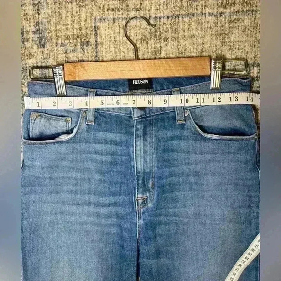 Hudson Women’s Zooey High Rise Straight Denim Jeans Size 28 - Picture 10 of 15
